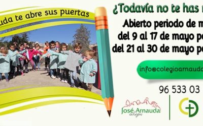 Abierto el periodo de matriculaciones