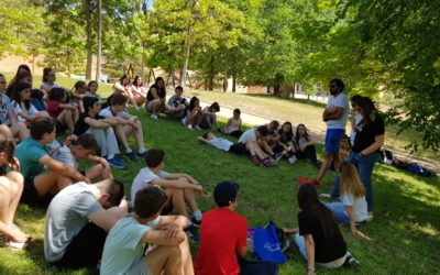 Así celebran el fin de curso los mediadores del Arnauda
