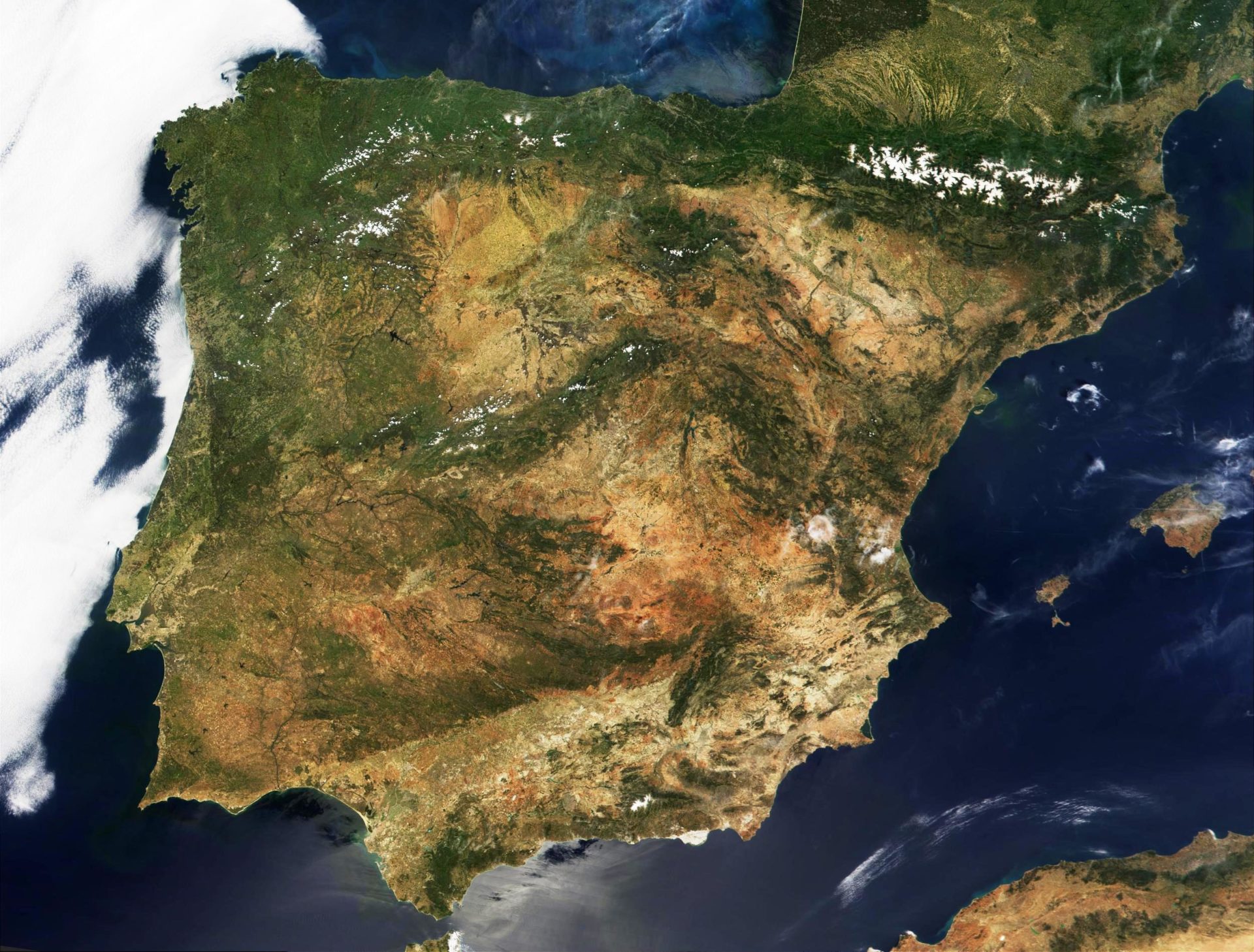 perrito División autoridad mapa-satelital-de-espana - Colegio Diocesano José Arnauda