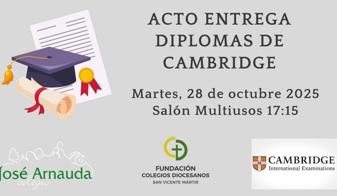 Entrega de Diplomas de Cambridge
